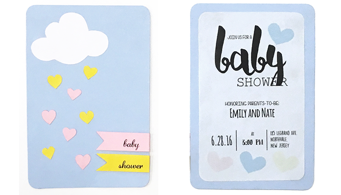 "Froecast: Baby Shower" - baby shower invitation baby shower invitations, diy invitations, baby shower